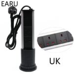 220V 16A PULL POP UP Electrical 3 Plug Socket 2 USB Kitchen - 图片 5