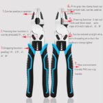 6''8''9'' Multifunction Pliers Set Combination Pliers Stripper - 图片 2