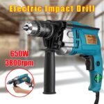 650W 220V 3800rpm Electric Impact Drill Kit