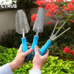 Garden Tools Set Aluminum Alloy Three-Piece Suit Cultivating - 图片 3