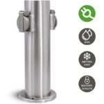 Outdoor Socket Electrical outlet 3680W 16A 2 EU Sockets Waterproof - 图片 3