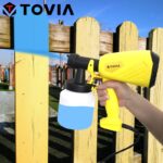 TOVIA 550W Electric Spray Gun 800ML HVLP Paint Sprayer 230V - 图片 6